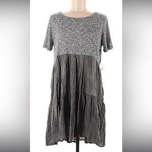 Altard State dress Women’s Small Gray Lightweight short sleeve‎ tie dye bottom